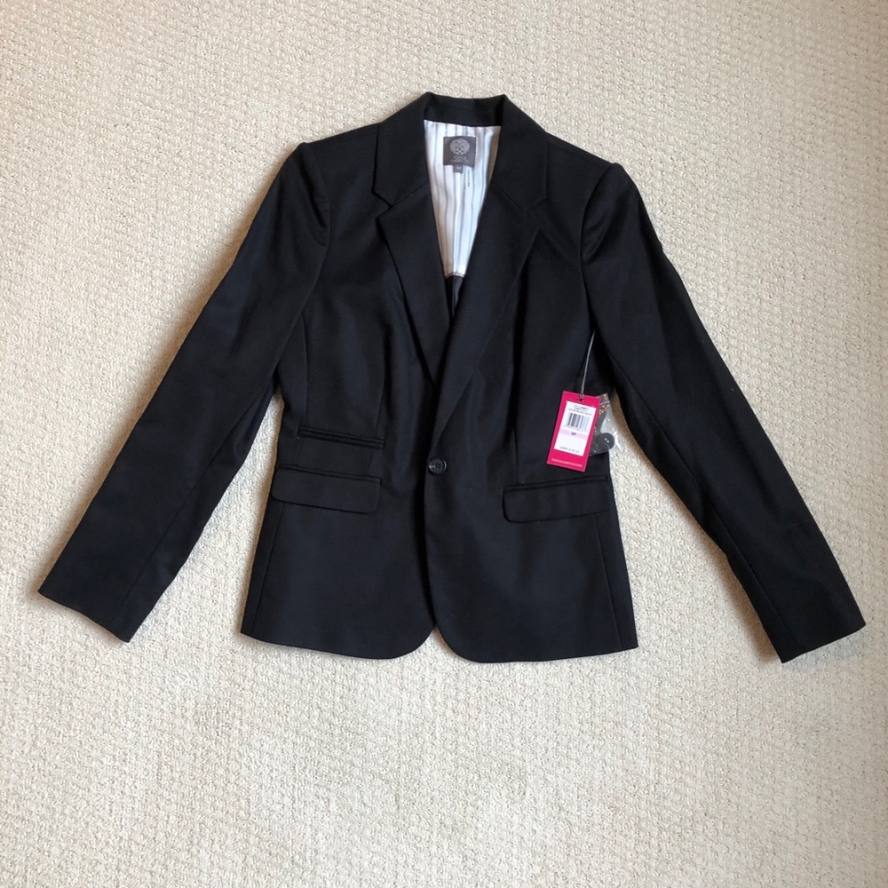 NWT Vince Camuto Petite Black Blazer